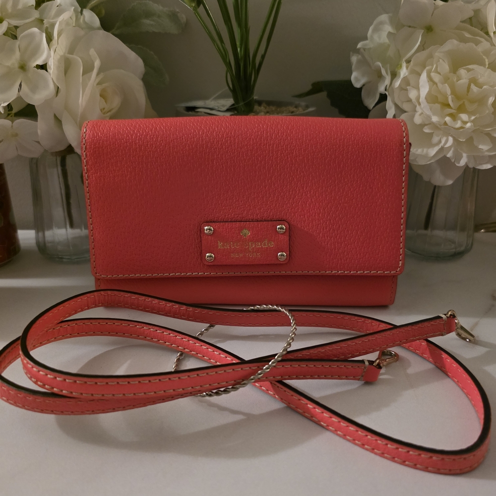 Kate Spade Coral Crossbody Bag